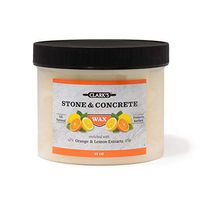 Soapstone and Concrete Sealer (Wax) by CLARK'S | Large 32 ounce | Natural Beeswax and Carnauba Wax | Countertop size for Soap Stone - Slate - Concrete