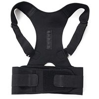 JORCOKA Adjustable Magnet Posture Corrector Male Corset Back Belt Straightener Brace Shoulder Corrector Suporte Belt