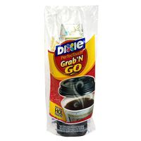 Dixie PerfecTouch Grab 'N Go Cups for Hot & Cold Drinks, with Lids, 16 ea