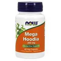 NOW Supplements, Mega Hoodia 250 mg, (Legally Harvested South African Hoodia, benefits the Environment and the San tribes, CITES Certified), 60 Veg Capsules