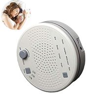 DONGBALA White Noise Machine, Sleep Instrument 8 Soothing Sounds Therapy Timing Voice Record USB Charging Baby Care Props Insomnia Relief 300Ma for Baby Adult Parents New Year Present