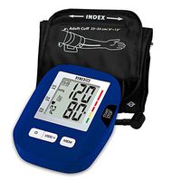 HoMedics, Upper Arm Blood Pressure Monitor | Easy One-Touch Operation, 120 User Memories (60 Per User) | Standard Sized Cuff and Storage Bag Included
