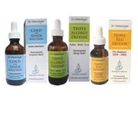 Triple Flu Defense Cold & Sinus Solution + Triple Allergy Defense