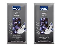 2 Pack Woly Heel Grips, Prevents Slipping & Blistering in Shoes. Made in Germany.