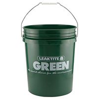 5 Gallon High Density Plastic"Green" Lid (6 Lids)