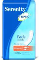 MCK55003100 - Sca Personal Care Bladder Control Pad Tena Serenity Ultimate 16 Inch Length Heavy Absorbency Polymer Female Disposable