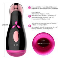Automatic Male Masturbation Electric Vibrating Masturbator Cup Aircraft Cup Man Toy Hands Free with USB Rechargable Realistic 3D six Toy Sexyyy Underwear for Men T-Shirt