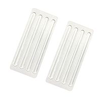 SUPVOX 4pcs Mini Grips for Strap Shoes Pinch Protection Clear Silicone Thin Adhesive Tape antiwear Stickers high Heel Shoes Cushion Care