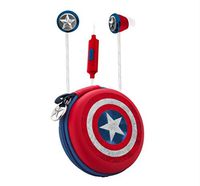 KIDdesigns Avengers Noise-Isolating Earbuds Novelty, Multi, One Size