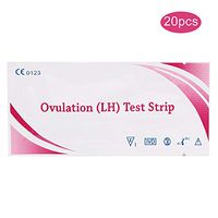 20pcs Ovulation Test Strip， Home Accuracy Urine LH Test Strip Detection Indicator，Ovulation Predictor Kit for Home Use，Rapid and Accurate Results，Safe and Hygienic