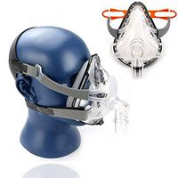 Mask Full Face for Sleep, Adjustable Headgear Clips