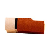 Fashion Design,Square Brown Glasses Case