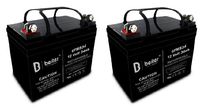 12V 35A Battery for Rascal 130 230 240 Deluxe 235 245 250 PC 252LE 255 260LE - 2 Pack Brand Product Beiter DC Power