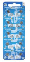 Renata #376 Silver Oxide Battery - 10 Pack (376-10)