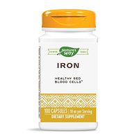 Nature's Way Iron 18mg Enhanced Absorption 100 Capsules, 100 Count