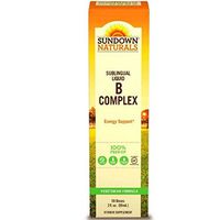 Sundown B-Complex Sublingual Liquid 2 oz ( Pack of 3)
