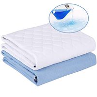 Bed Pads for Incontinence Washable,34"X52" (2 Pack), Non-Slip Incontinence Bed Pad,Waterproof Mattress Pad for Women,Aldults,Kids and Dog