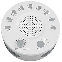 AODD White Noise Machine for Sleeping, Sleep Therapy Sound Machine with 9 Scientific Soothing Natural Sounds, Automatic Timing, Light Portable Sleep Sound Therapy for Baby Kids Adults Home Office