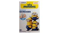 Minions Bandaids ~ 20 Piece ~ Self Adhesive Flexible Sterile Bandages