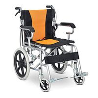 LBYMYB Multifunctional Folding Wheelchair for The Elderly Foldable Back Portable Trolley Wheelchair