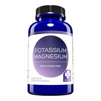 MD. Life Magnesium Potassium Supplement – High Absorption Magnesium Complex – Magnesium and Potassium for Vascular Health, Leg Cramps, Magnesium for Sleep – Gluten-Free, Non-GMO 90 Vegan Capsules