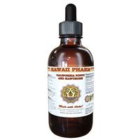 Organic California Poppy, Passionflower and Blue Vervain Liquid Extract Tincture 2 oz