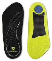 Sof Sole Insoles Women's Plantar Fascia Support 3/4 Length Gel Shoe Insert, Women's 5-11