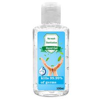 Hand Sanitizer Travel Size Rinse-Free, Lovor Non-Alcohol Washless Hand Soap Gel Effective 99.99% Skin Cleansing, Portable Household Office Gentle Cleaning Hand Sanitizer Non-irritating (60ML)