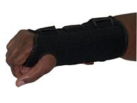 Scan Tru Carpal Tunnel Adjustable Wrist Brace Long, Short Right Or Left for Women Men Day Or Nighttime – Breathable, with Metal Splints, Flexible Washable S – L (Long Med L)