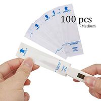 Digital Thermometer Probe Covers - Disposable Universal Digital Thermometer Probe Covers Covers for Oral Rectal Thermometer 100 Pack