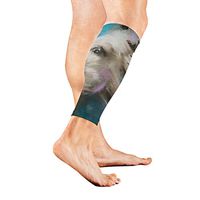 Calf Guard Sleeves Beautiful Horses Animal Modern Art Sports Calves Guards Sleeves for Running, Basketball, Baseball, Football