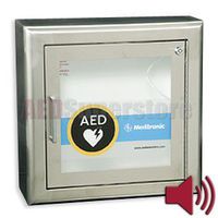 Cabinet STAINLESS Surface Mount with Alarm & Rolled Edges - 11220-000076