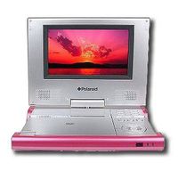 7" Polaroid DPA-07046P Widescreen Portable DVD Player - Pink