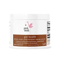 Pink Stork Gut Health: Monolaurin Supplement + Immune Support with Coconut Oil + Nausea Relief, Women-Owned, 2.4 oz