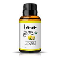 Divine Botanics Lemon Organic Essential Oil (Organic 30ml)