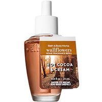 Bath and Body Works HOT COCOA & CREAM Wallflowers Fragrance Refill 0.8 Fluid Ounce (2019 Edition)