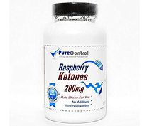 Raspberry Ketones 200mg // 180 Capsules // Pure // by PureControl Supplements