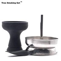 HerrosV Hookah Black Bowl Head Accessories Charcoal Holder Twan0505