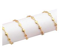 Retro Metal Sunglasses Chain Non-Slip Lanyard Protective Glasses,Heart-A1