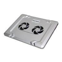 Gear Head CF3000U Dual-Cool USB Laptop Cooling Fan (Silver)