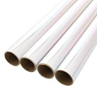 Juvale 4-Pack Clear Cellophane Wrapping Roll for Gift Baskets and Crafts, 17 Inches x 10 Feet Each