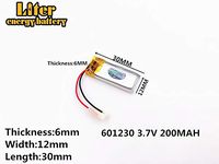 3.7V 5000mAh 6060100 Lithium Polymer Rechargeable Battery Lithium Polymer Li-Po Battery for MP4 GPS MP3 Bluetooth Stereo DIY Gift