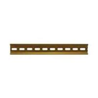 Din Rail Bracket, 1 to 10, Aluminum, 10 in