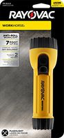 Rayovac Batteries IN2 Heavy Duty Flashlight with Krypton Bulb, 2 D, Yellow