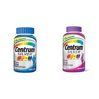 Centrum Silver Men and Centrum Silver, For Women, 50+ (200 Count) Bundle