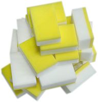 LTWHOME Magic Clean Eraser Sponge Melamine Foam, Dual Sided Cleaning Compound Sponge 110 X 70 X 40mm (Pack of 30)