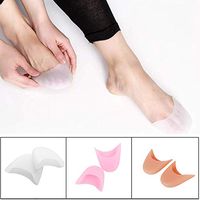 Yu2d 🌹🌹 1x Pair Gel Toe Women Girls Kids Pro Ballet Pointe Dance Soft Toe Shoe Pad （C）