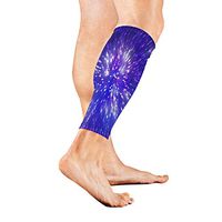 Leg Sleeve Abstract Violet Calf Sleeves 1 Pair for Men/Women Running/Cycling/Maternity/Travel/Ourdoor Activities