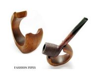 New Wooden Pipe Stand Rack Holder for Tobacco Pipe - Smoking Pipe. Handcrafted (2)
