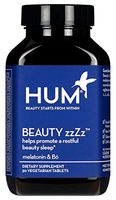 HUM Beauty zzZz Sleep Aid - Melatonin & Vitamin B6 Support for Beauty Sleep - Non GMO and Gluten Free (30 Vegetarian Tablets)